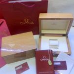 Omega Yellow Wood Watch box - Replacement Box